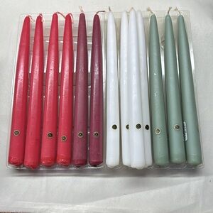 NEW Colonial Candle of Cape Cod 13 Classic Color:4 White 3 Moss 4 RED 2 Mulberry